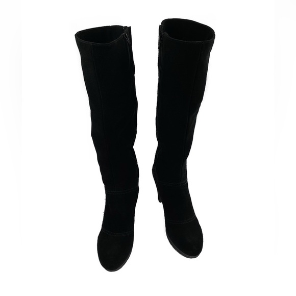 La Canadienne Black Over The Knee Boots - Picture 1 of 4